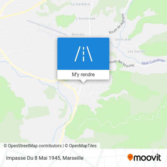 Impasse Du 8 Mai 1945 plan