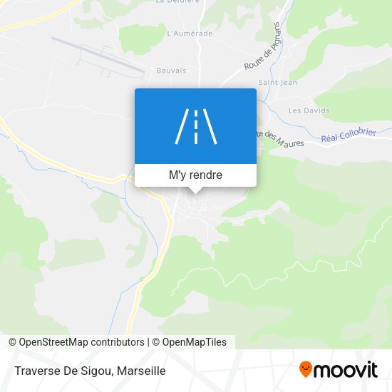 Traverse De Sigou plan