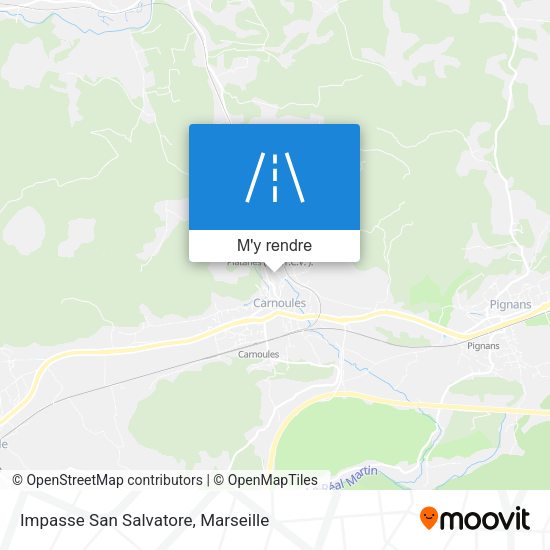 Impasse San Salvatore plan