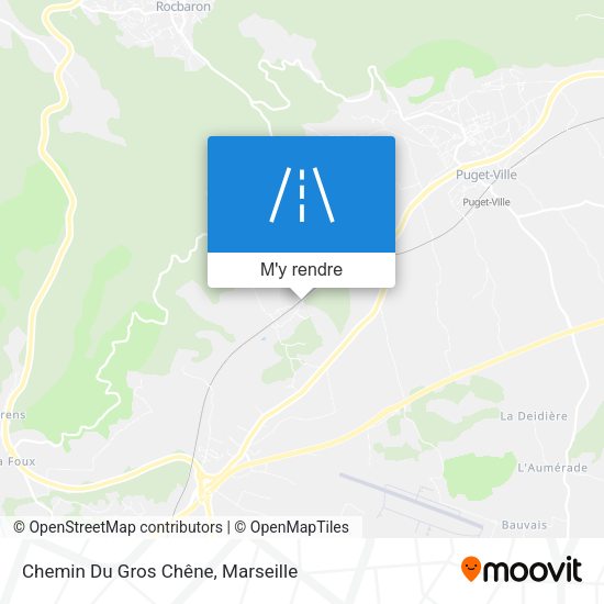 Chemin Du Gros Chêne plan