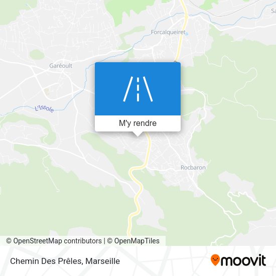 Chemin Des Prêles plan