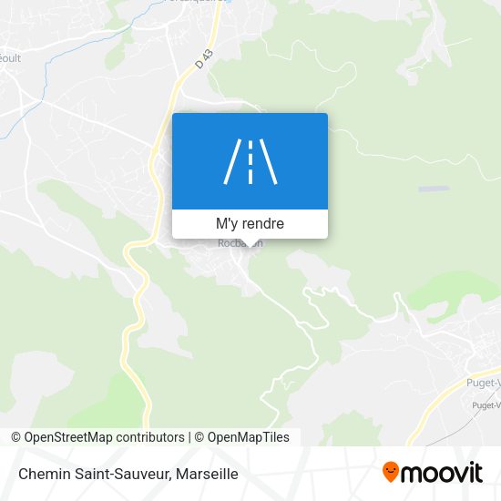Chemin Saint-Sauveur plan