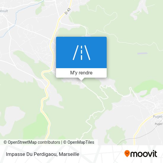 Impasse Du Perdigaou plan