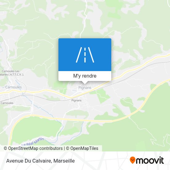 Avenue Du Calvaire plan