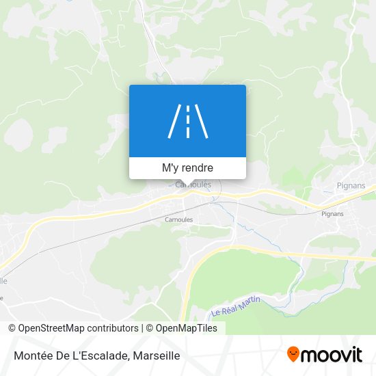 Montée De L'Escalade plan