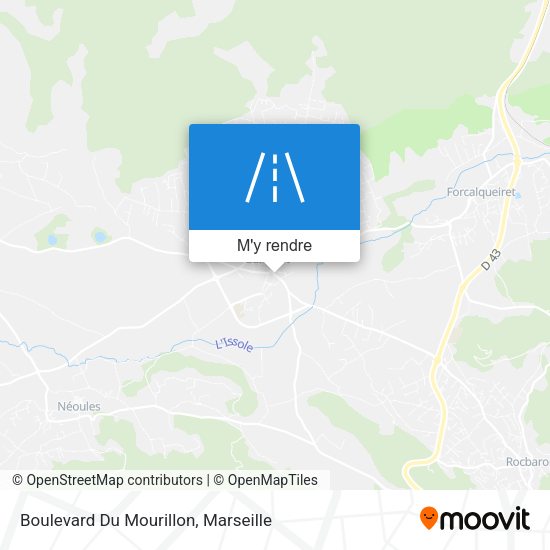 Boulevard Du Mourillon plan