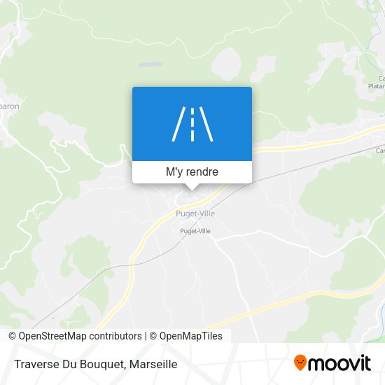 Traverse Du Bouquet plan