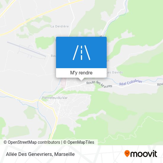 Allée Des Genevriers plan