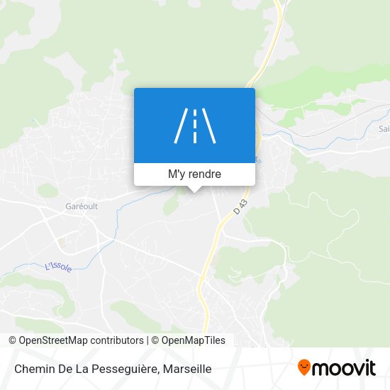 Chemin De La Pesseguière plan