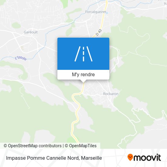 Impasse Pomme Cannelle Nord plan