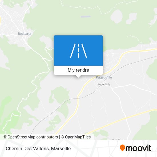Chemin Des Vallons plan