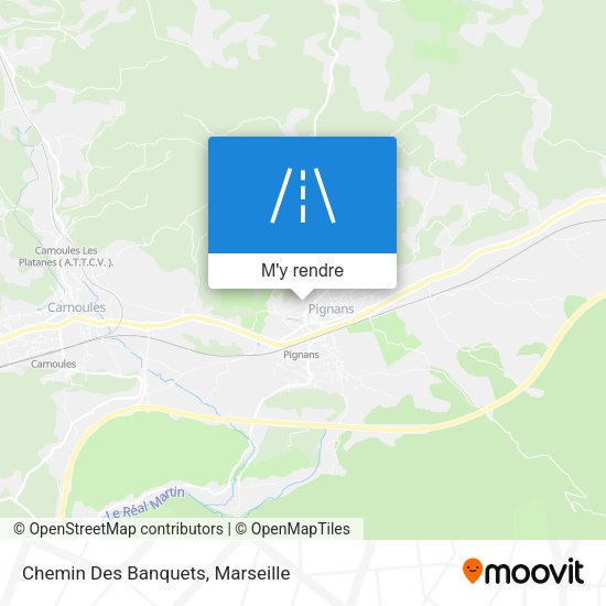 Chemin Des Banquets plan