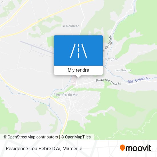 Résidence Lou Pebre D'Aï plan