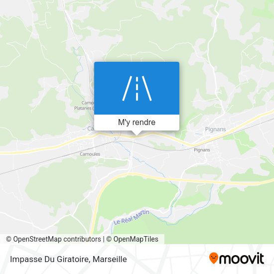 Impasse Du Giratoire plan