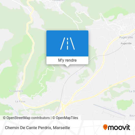 Chemin De Cante Perdrix plan