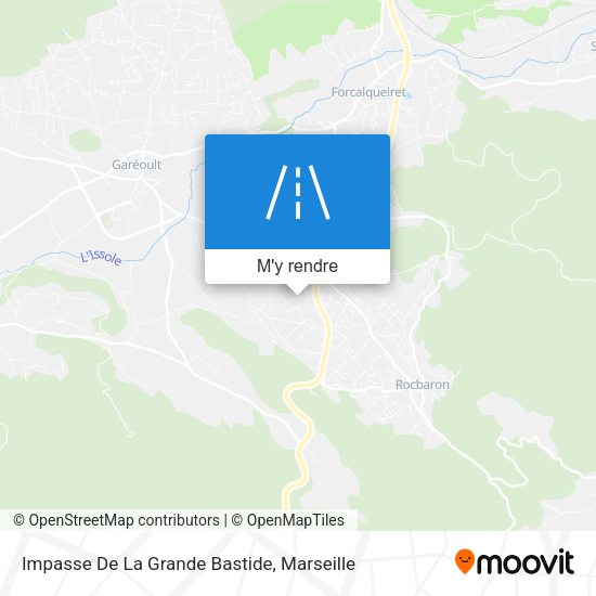Impasse De La Grande Bastide plan
