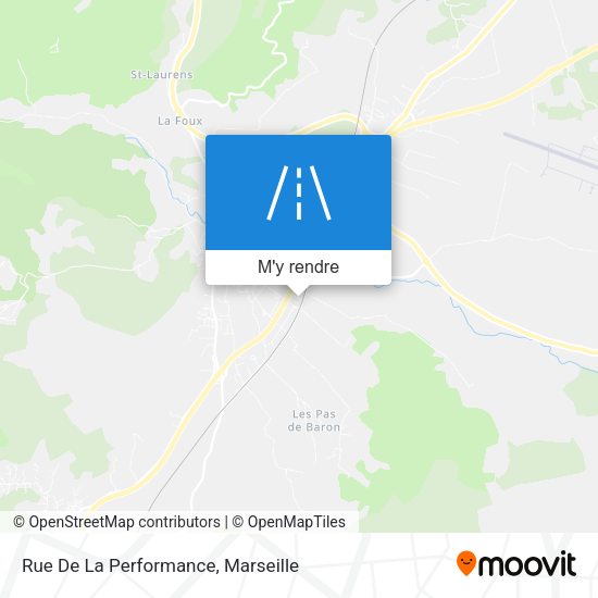 Rue De La Performance plan