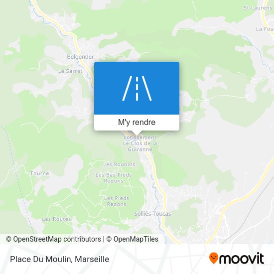 Place Du Moulin plan