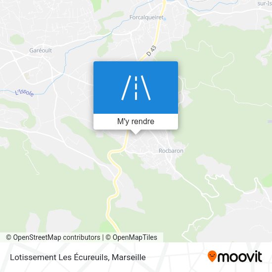 Lotissement Les Écureuils plan