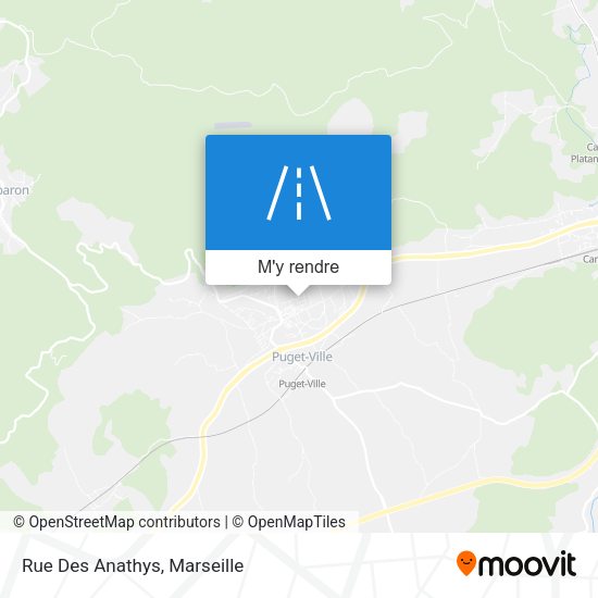 Rue Des Anathys plan