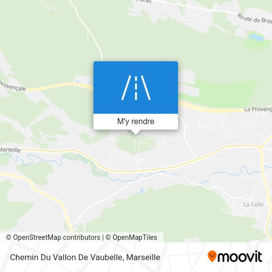 Chemin Du Vallon De Vaubelle plan