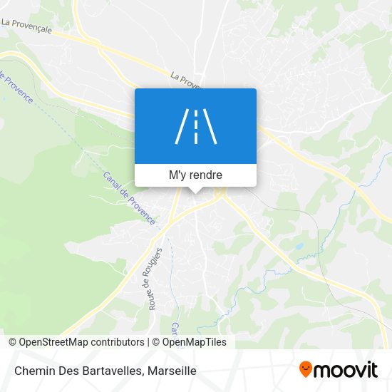 Chemin Des Bartavelles plan