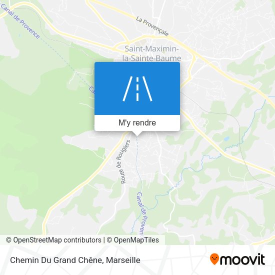 Chemin Du Grand Chêne plan