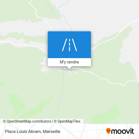 Place Louis Abram plan