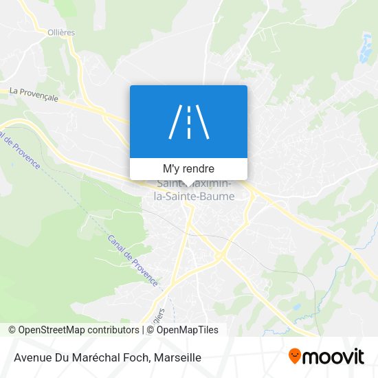 Avenue Du Maréchal Foch plan