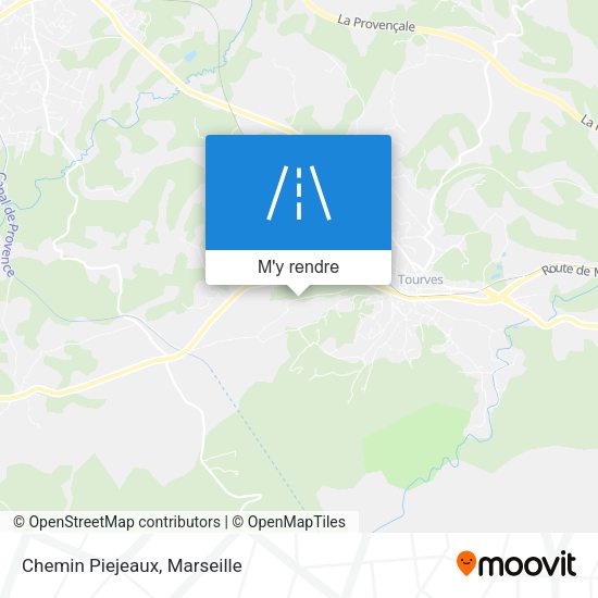 Chemin Piejeaux plan