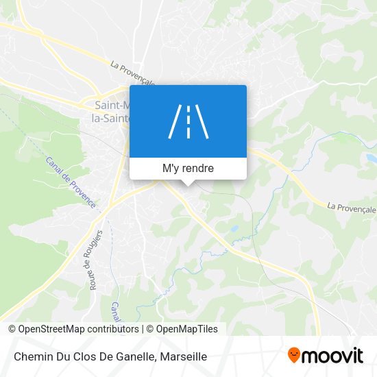 Chemin Du Clos De Ganelle plan