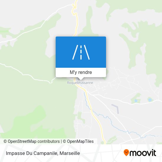 Impasse Du Campanile plan