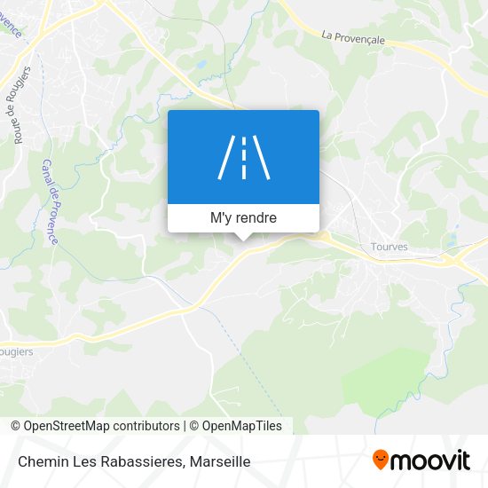 Chemin Les Rabassieres plan