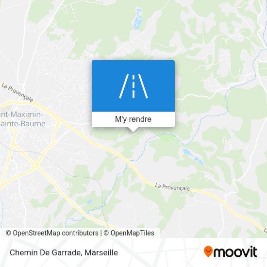 Chemin De Garrade plan