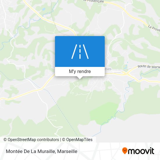 Montée De La Muraille plan