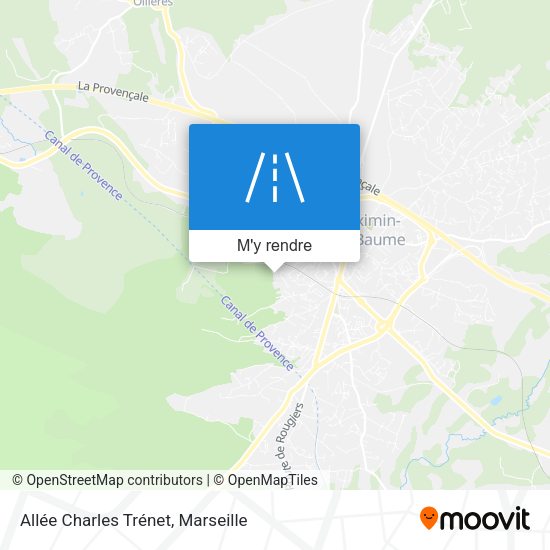 Allée Charles Trénet plan