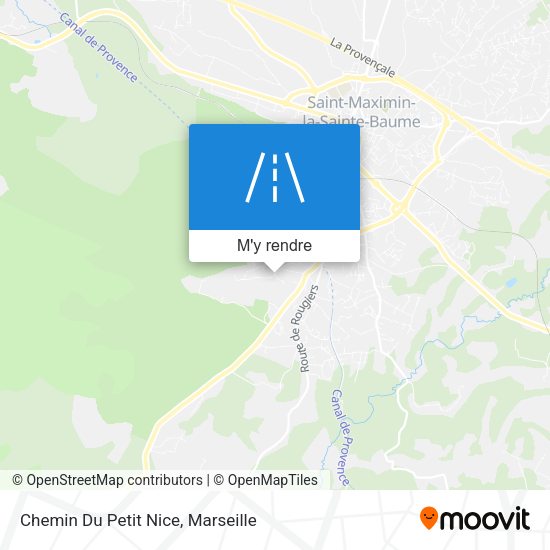 Chemin Du Petit Nice plan