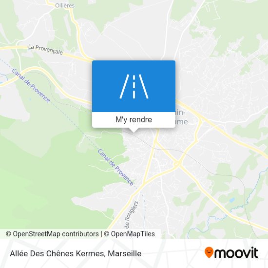 Allée Des Chênes Kermes plan