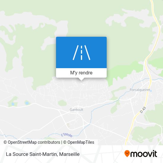 La Source Saint-Martin plan