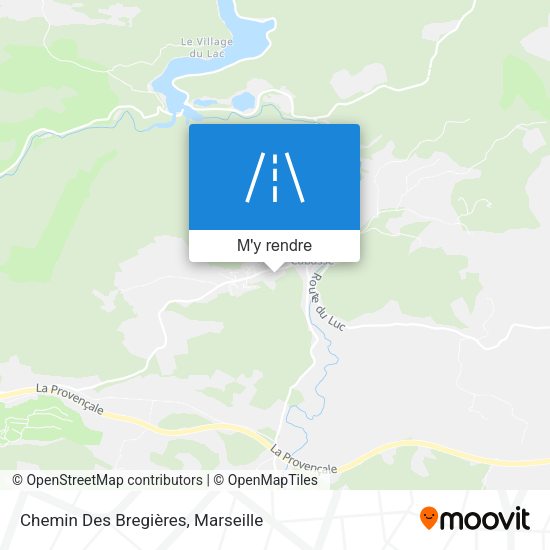 Chemin Des Bregières plan