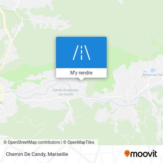 Chemin De Candy plan