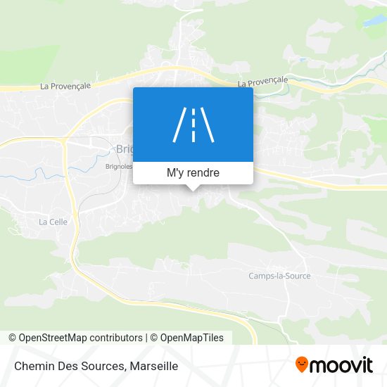 Chemin Des Sources plan
