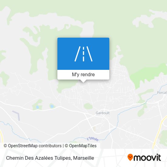 Chemin Des Azalées Tulipes plan