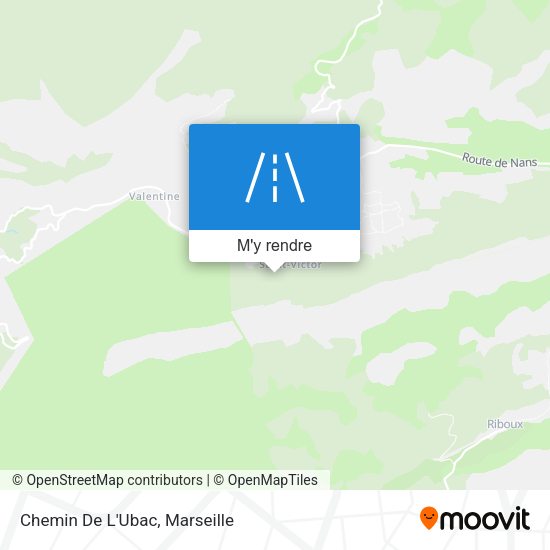 Chemin De L'Ubac plan