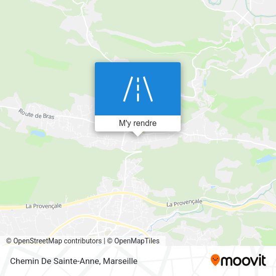 Chemin De Sainte-Anne plan