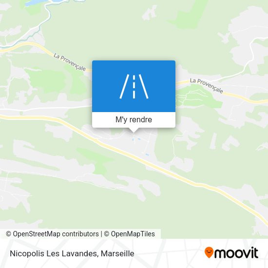 Nicopolis Les Lavandes plan