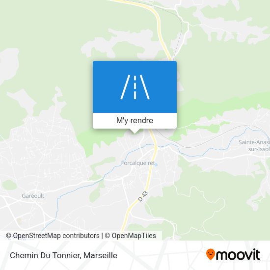 Chemin Du Tonnier plan