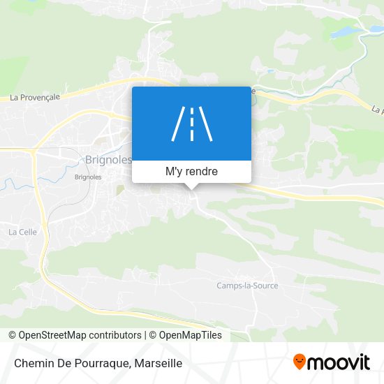 Chemin De Pourraque plan
