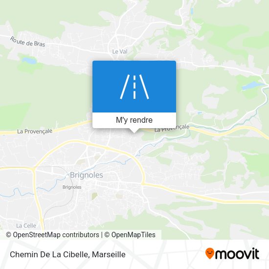 Chemin De La Cibelle plan