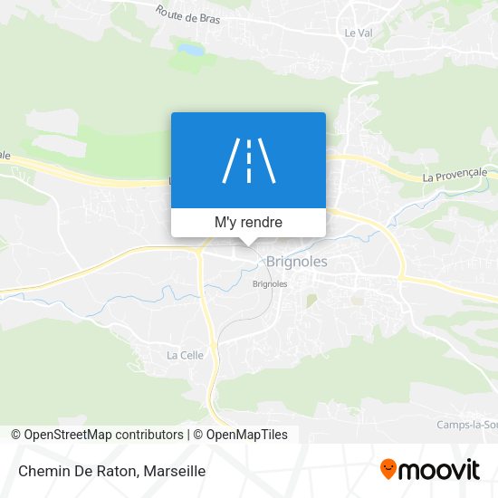 Chemin De Raton plan